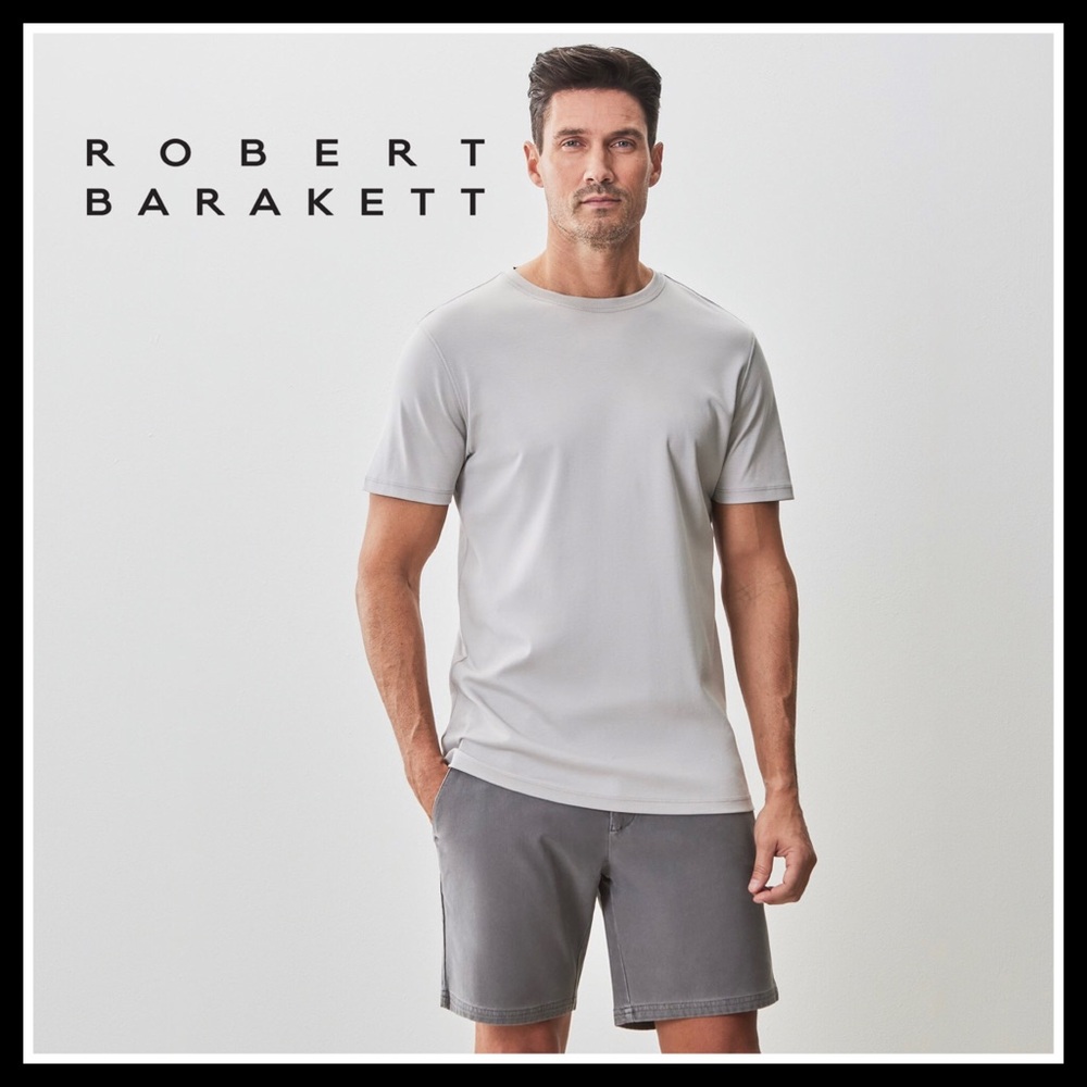 Robert Barakett Luxury Pima Cotton Crewneck T-shirt Size Medium (M)